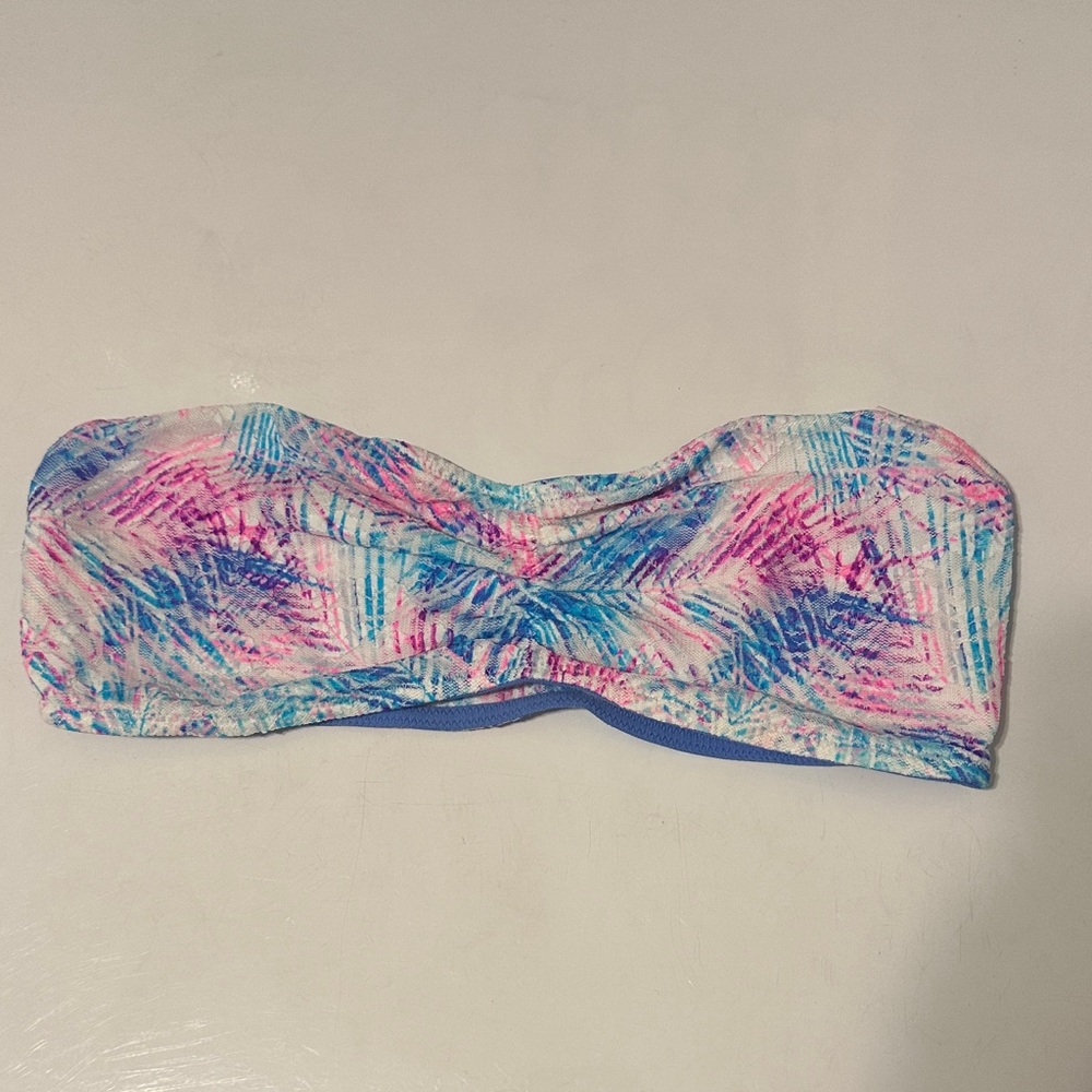 PINK Victoria’s Secret Colorful Strapless Bandeau Top NWT